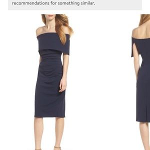Vince Camuto Off the Shoulder Dress